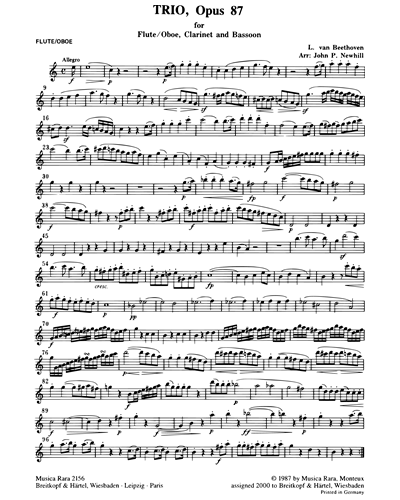 Trio C-Dur, op. 87