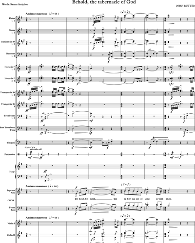 Full Score & Mixed Chorus