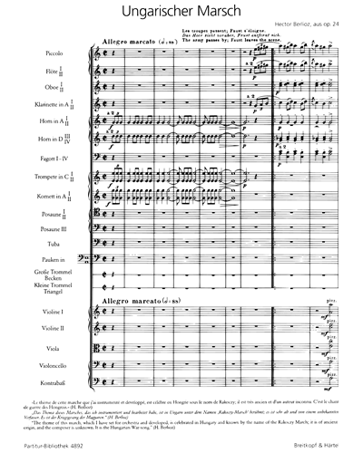 Marche Hongroise aus „La Damnation de Faust“ op. 24