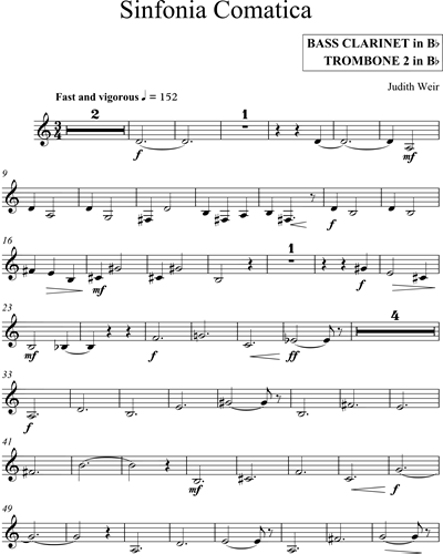 [Group 6] Bass Clarinet & Trombone 2 in Bb
