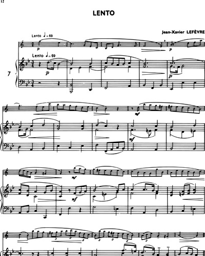 La Clarinette Classique, Vol. C: Lento