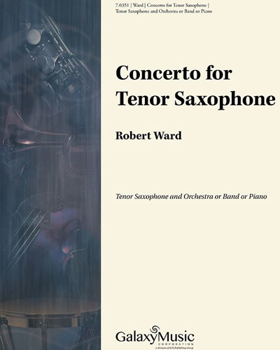 Concerto for Tenor Saxophone and Piano
