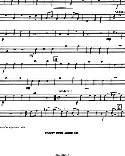 [Choir 1] Baritone Horn/Trombone (Alternative)