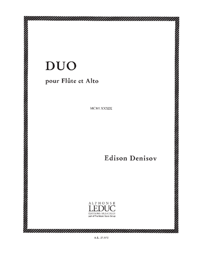 Duo pour Flûte et Alto