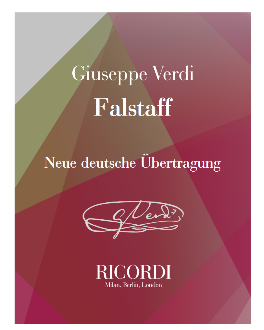 Falstaff - Neue deutsche Übertragung