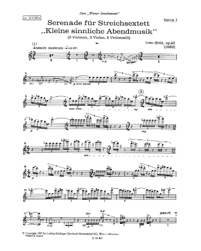 Serenade, op. 45