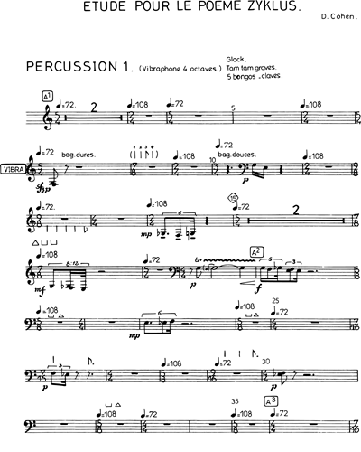 [Group 3] Percussion 1