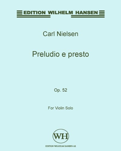 Preludio e presto, Op. 52