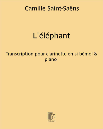 L'éléphant (from 'Carnaval des animaux')