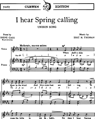 I hear Spring calling
