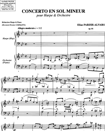 Concerto pour harpe et orchestre Op. 81