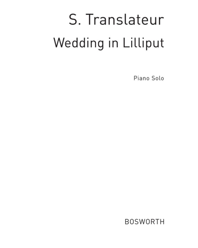 Wedding in Lilliput