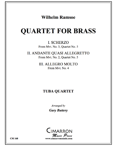 Scherzo, Andante quasi Allegretto, and Allegro molto (from Quartet No. 5)