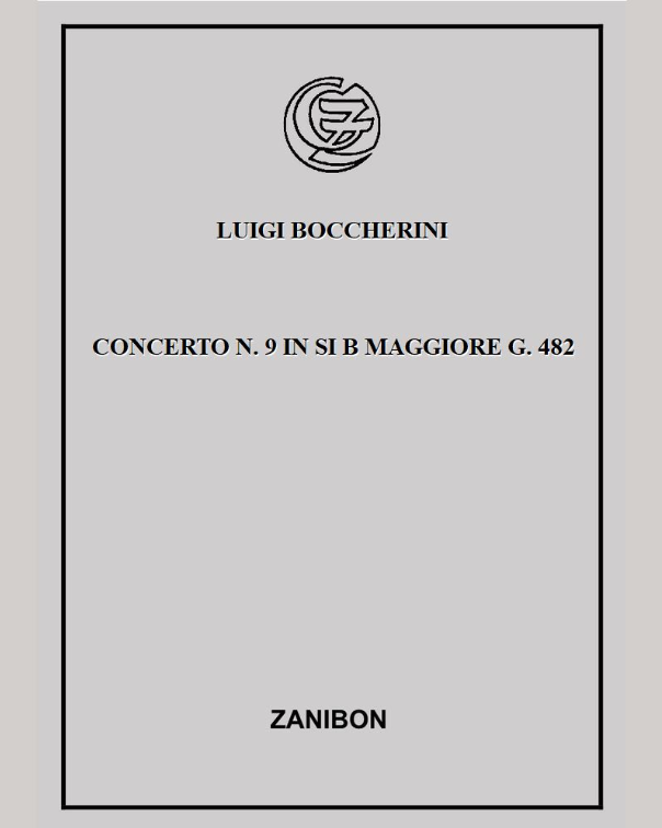Concerto No. 9 in Bb major, G. 482
