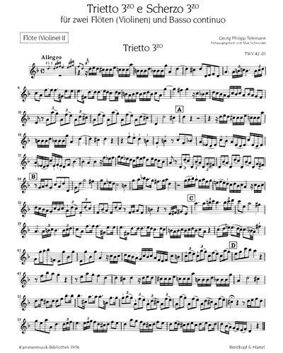 Flute 2/Violin (Alternative)