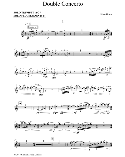 [Solo] Trumpet in C/Flugelhorn in Bb