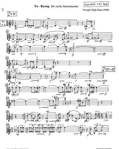 Clarinet/Bass Clarinet