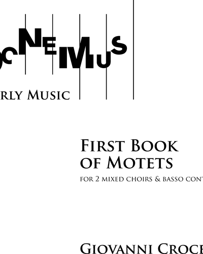 First Book of Motets