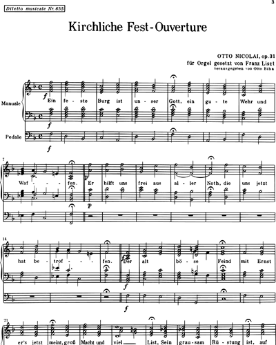 Ecclesiastical Festival Overture, op. 31
