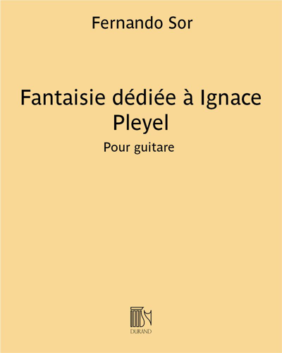 Fantaisie dédiée à Ignace Pleyel
