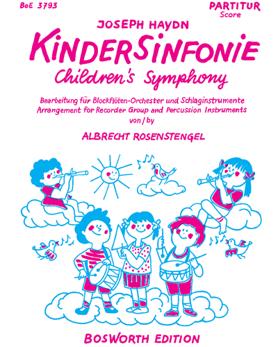 Kindersinfonie (Children's Symphony) arrangement for Recorder Group