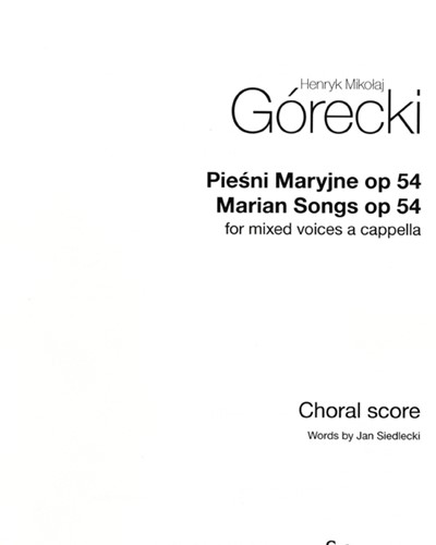 Marian Songs, op. 54