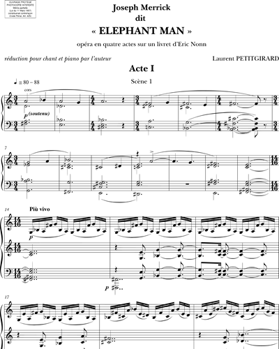 Opera Vocal Score