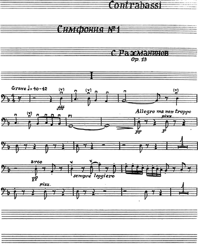 Symphony No. 1 in D minor, op. 13