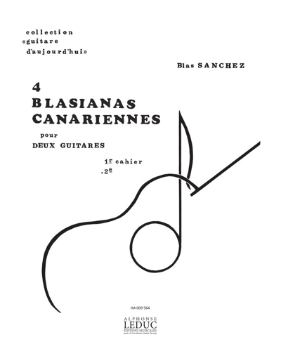 4 Blasianas canariennes, 2e cahier