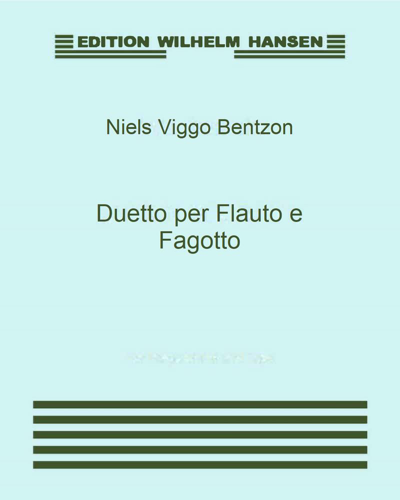 Per Flauto e Fagotto, Op. 377