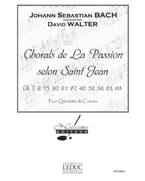 Chorals de La Passion selon Saint Jean