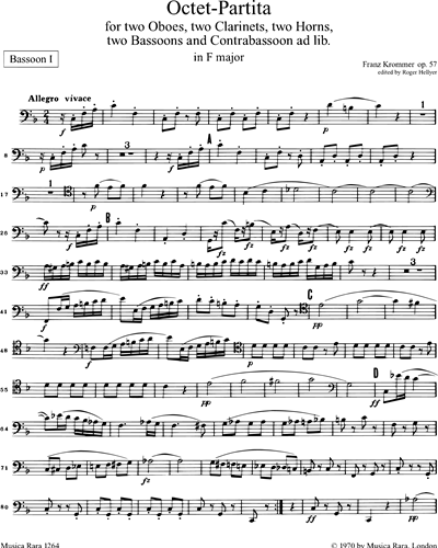 Oktett-Partita F-dur op. 57