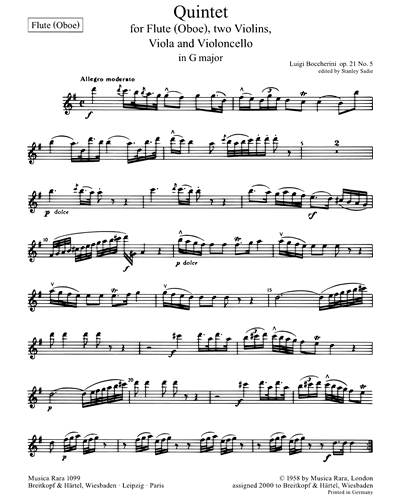 Flute/Oboe (Alternative)
