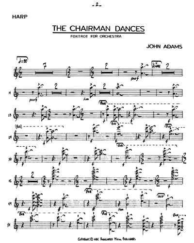 The Chairman Dances: Foxtrot for Orchestra