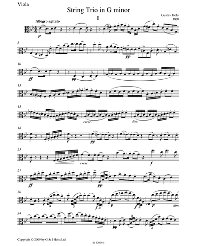String Trio in G minor