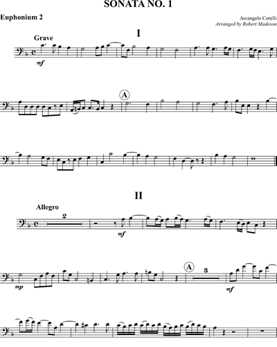 Sonata, op. 3 No. 1