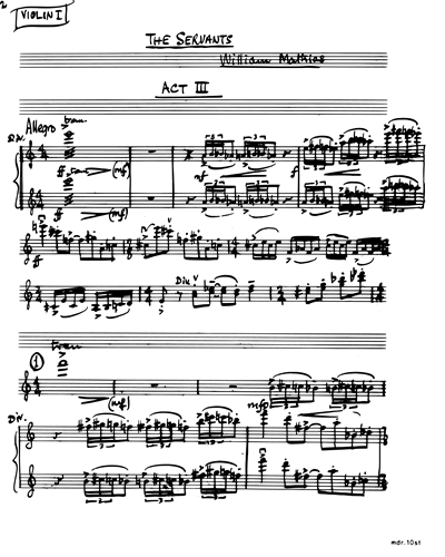 [Act 3] Violin 1