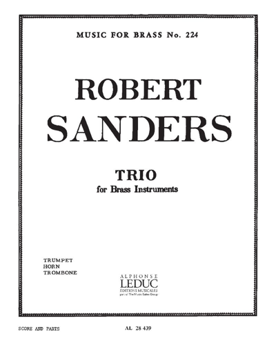 Trio for Brass Instruments