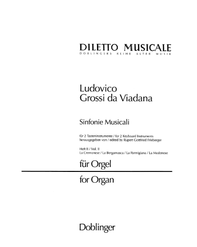Sinfonie Musicali, Volume 2