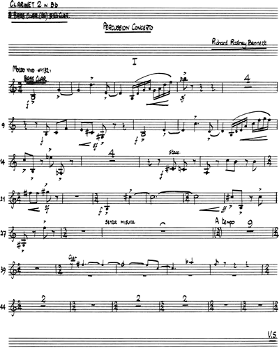 Clarinet in Bb 2/Bass Clarinet/Clarinet in Eb
