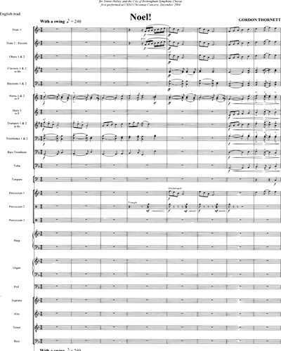 Full Score & Mixed Chorus