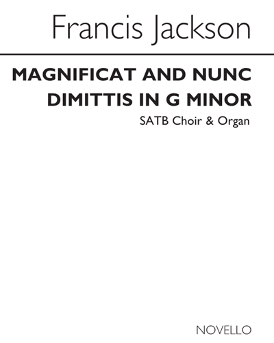 Magnificat and Nunc Dimittis (in G minor)