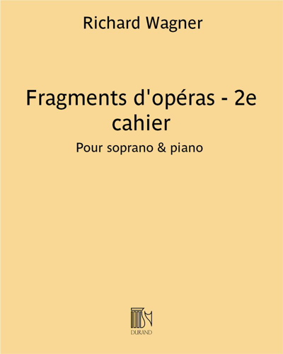 Fragments d'opéras - 2e cahier