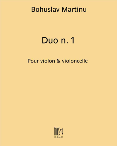 Duo No. 1