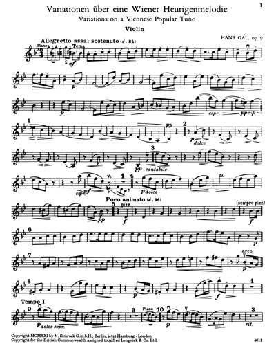 Variations for Piano Trio, op. 9