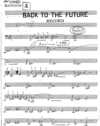 Back to the Future Theme