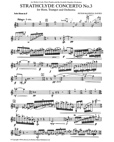 Strathclyde Concerto No. 3