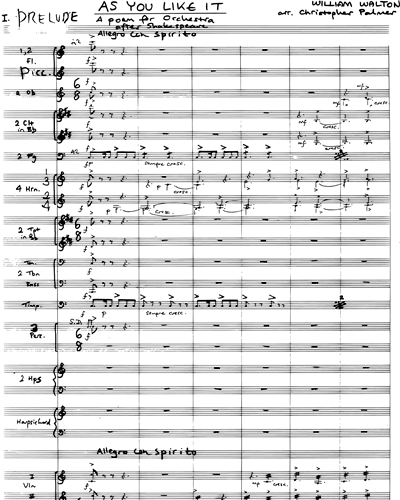 Full Score & Soprano