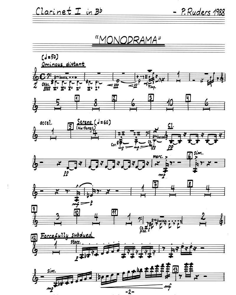 Clarinet 1 in Bb