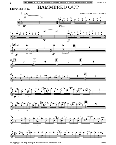 Clarinet 3 in Eb